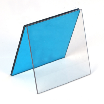 Colored solid polycarbonate sheet roofing sheet